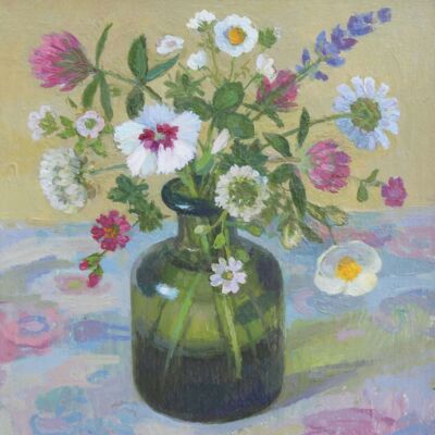 Summer Flowers - oil painting