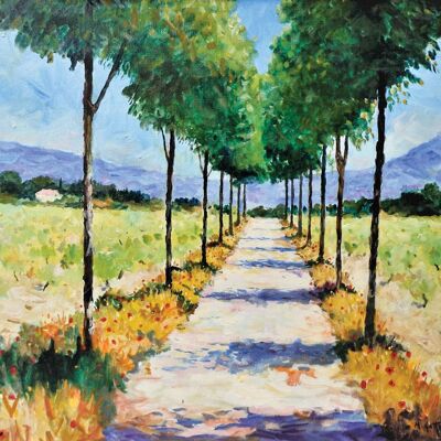 Path Through Vines