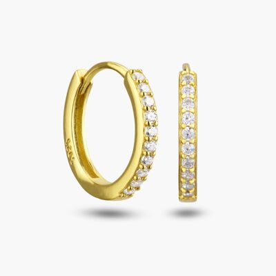 Sparkle Hoops Maxi Gold
