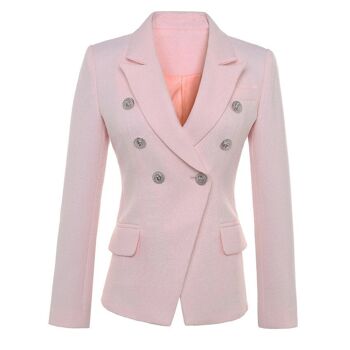 Adior Blush Veste Blazer Croisée 4