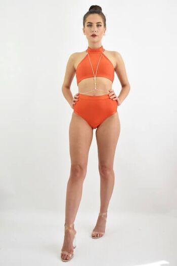 Ensembles de bikini orange persan 3