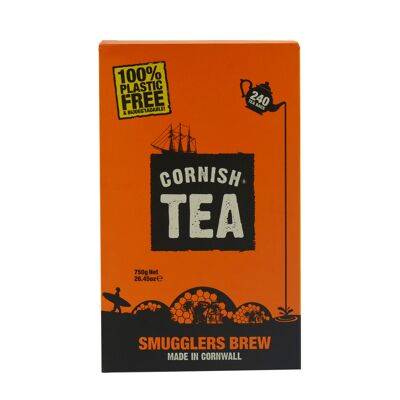 6 x 240 Infusion de contrebandiers de thé de Cornouailles