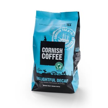 6 x 227g Cornish Coffee Delightfu Decaf 2