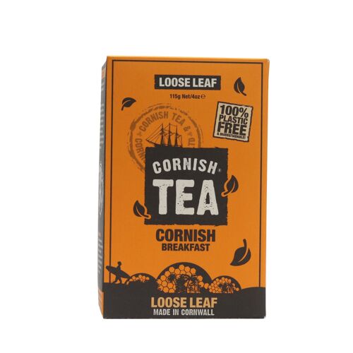 6 x 115g Loose Leaf Cornish Breakfast