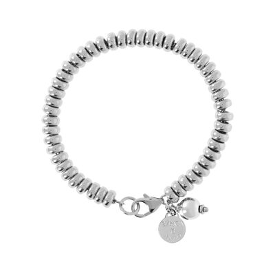 Bracelet with Flat Beads