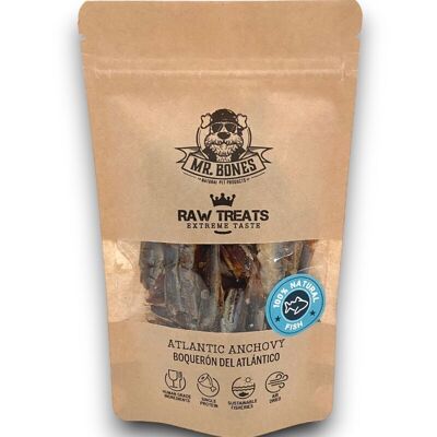 Raw Treats Atlantic Boquerón – Natural snack for dogs and cats