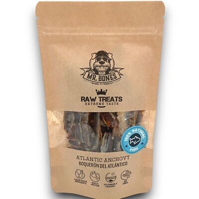 Raw Treats Atlantic Boquerón – Natural snack for dogs and cats