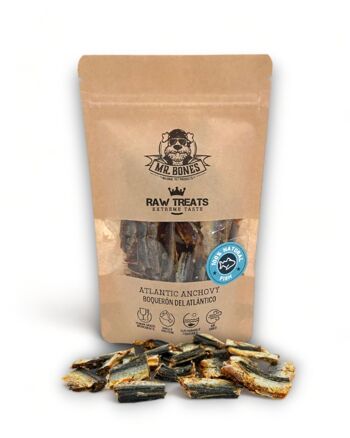 Raw Treats Atlantic Boquerón – Snack naturel pour chiens et chats 1