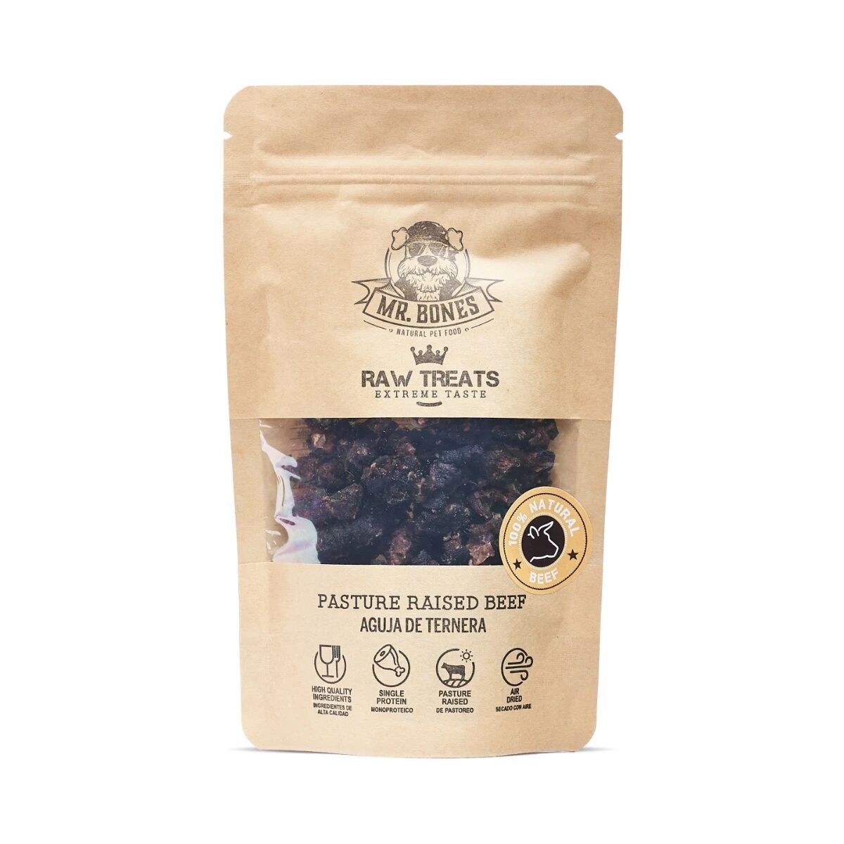 Raw Treats Aguja de vitello – Snack naturale per cani e gatti