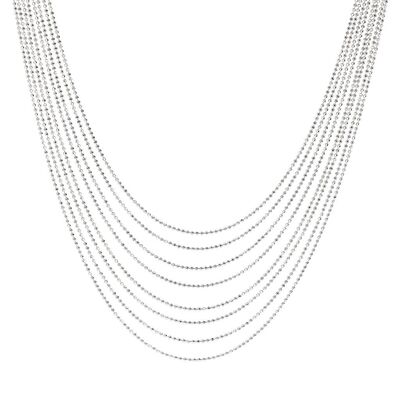 8 strands necklace