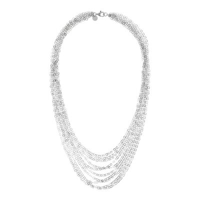 Ten multi-strand necklace