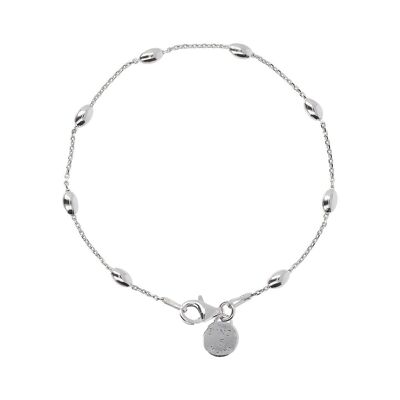 Oval pearl bracelet
