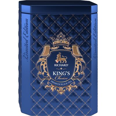 RICHARD KING'S & QUEEN'S CHOICE, flavoured loose leaf black tea, 80 g