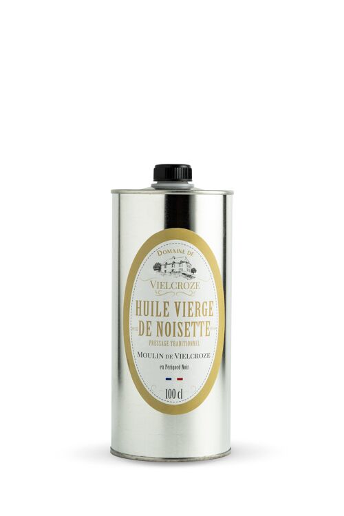 Huile Vierge de Noisette Moulin de Vielcroze Bidon 1L