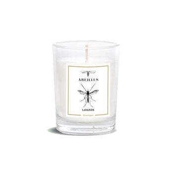 Bougie parfumée - Jardin d'été - Lavande - 45h - 180g