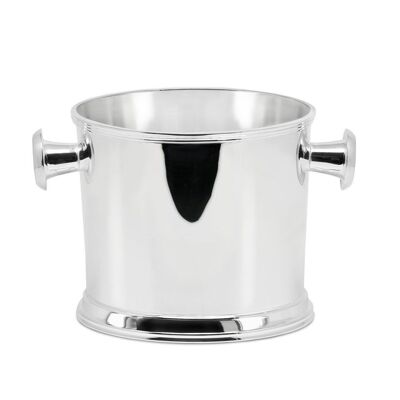 SALE Ice bucket cooler Niagara, heavy silver plated, height 14 cm