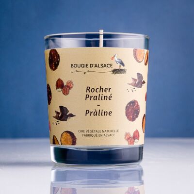 Rocher Praliné Natural Candle