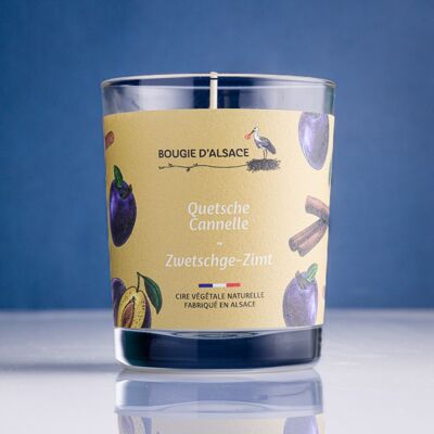 Quetsche-Cinnamon Natural Candle