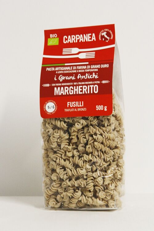 Fusilli di Farina Integrale Margherito 500g