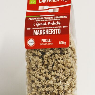 Fusilli de harina integral Margherito 500g