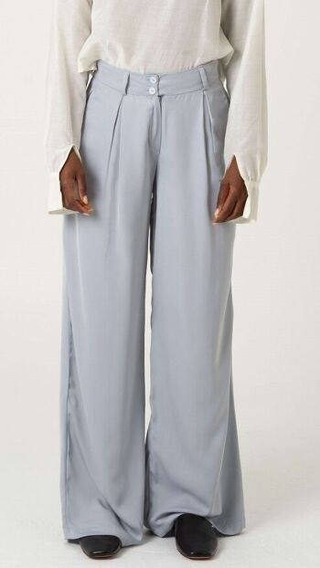 Pantalon en satin sur mesure / Business casual 2