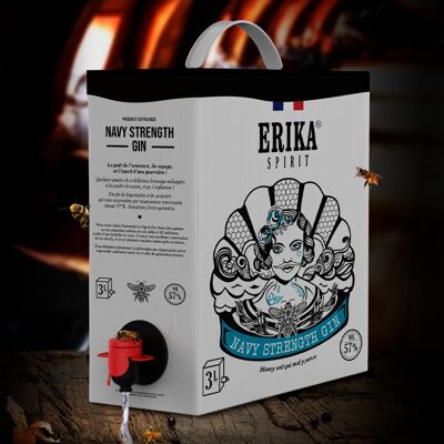 Erika Navy Strength 3 litres BIB