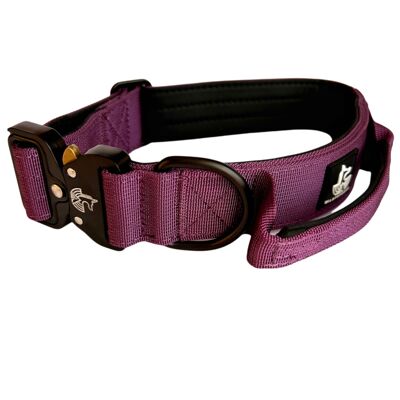 Lila Amethyst Halskette 2,5-4cm - M