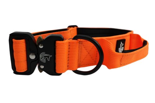 Collar Orange Flame 2,5-4cm - XL