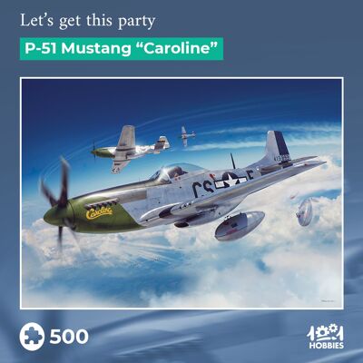Rompecabezas Hagamos esta fiesta – P-51 Mustang “Caroline”