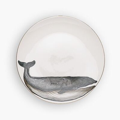 WHALE DINNER PLATE