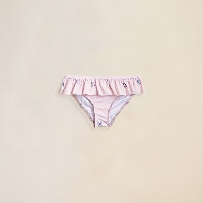 The Swim Panty - Fiore rosa
