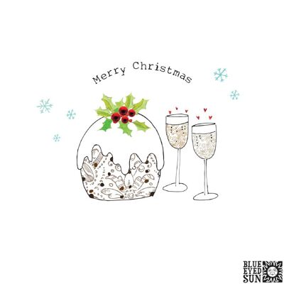 Feliz Navidad Pud and Bubbles - Noel