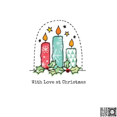 Christmas Candles - Biscuit