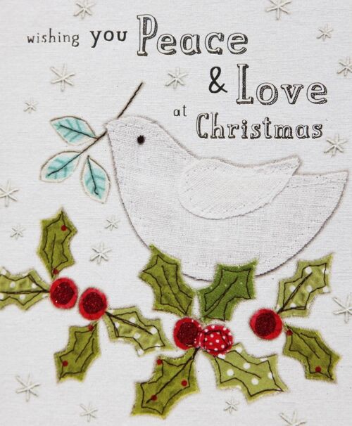 Christmas Dove - A Touch of Sparkle