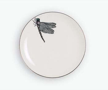ASSIETTE PLATE AFRICAN DRAGONFLY