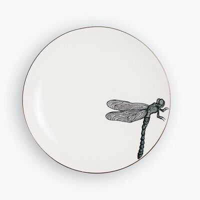 ASSIETTE DE L'EMPEREUR DRAGONFLY