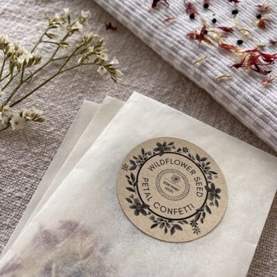 Wildflower Seed Pack Favours