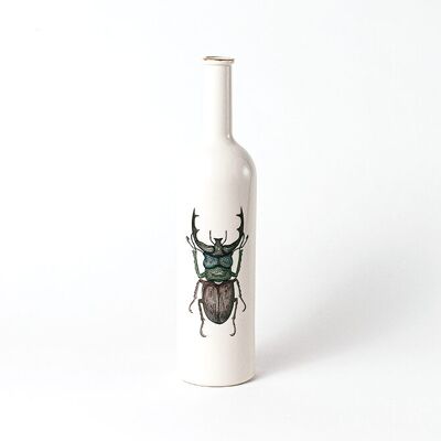 Botella escarabajo ciervo