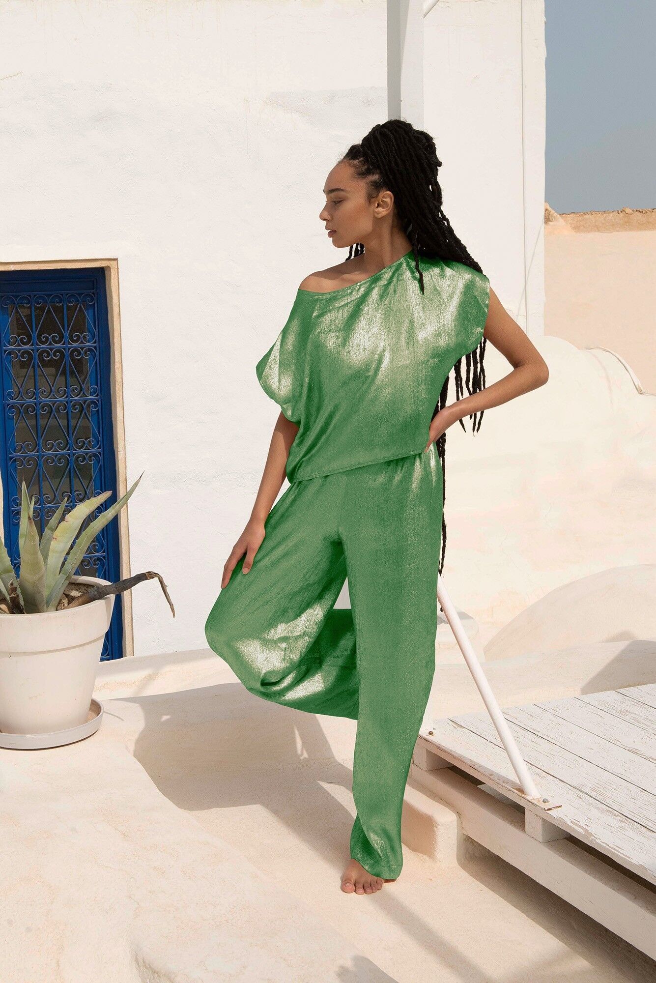 Pantaloni Martine Verdi