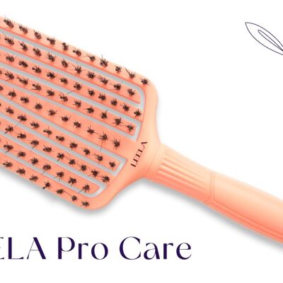 Hairbrush, LEELA Beauty Pro Care Peach
