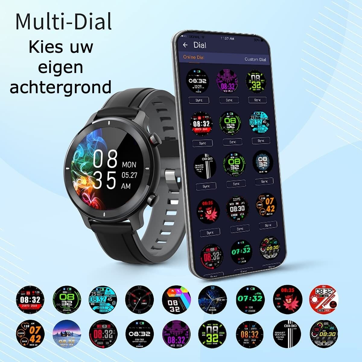 Gandley smart watch online r4