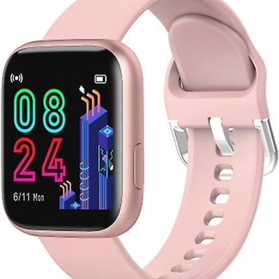 Zeit spielt keine Rolle Smartwatch Damen Rosa Extra Armband Edelstahl Smartwatches Smartwatch Android Smartwatch IOS