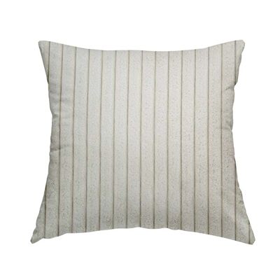 Polyester Fabric Super Jumbo Cord Milk Cream Plain Cushions Piped Finish Handmade To Order