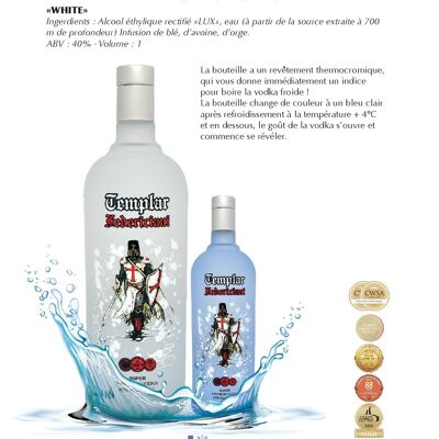 Vodka Templare Bianca