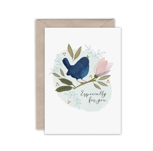 Especially for you little bluebird everyday greeting card