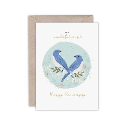 CARTE ANNIVERSAIRE POUR UN COUPLE MERVEILLEUX