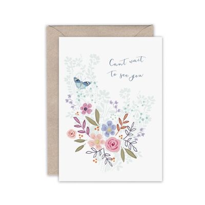 Can’t wait to see you greeting card