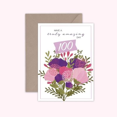 GEBURTSTAG BUNCH ALTER 100