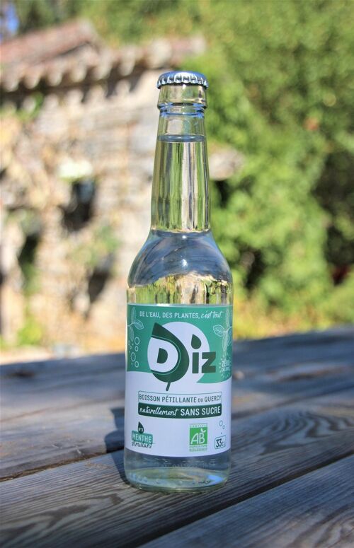 DIZ N°3 pétillante MENTHE - 33cl