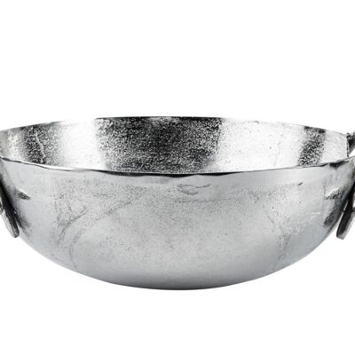Bowl antler silver aluminum